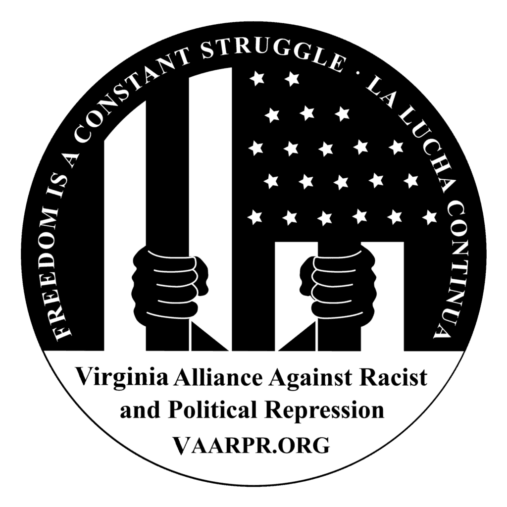 Virginia Alliance Against Racist and Political Repression logo